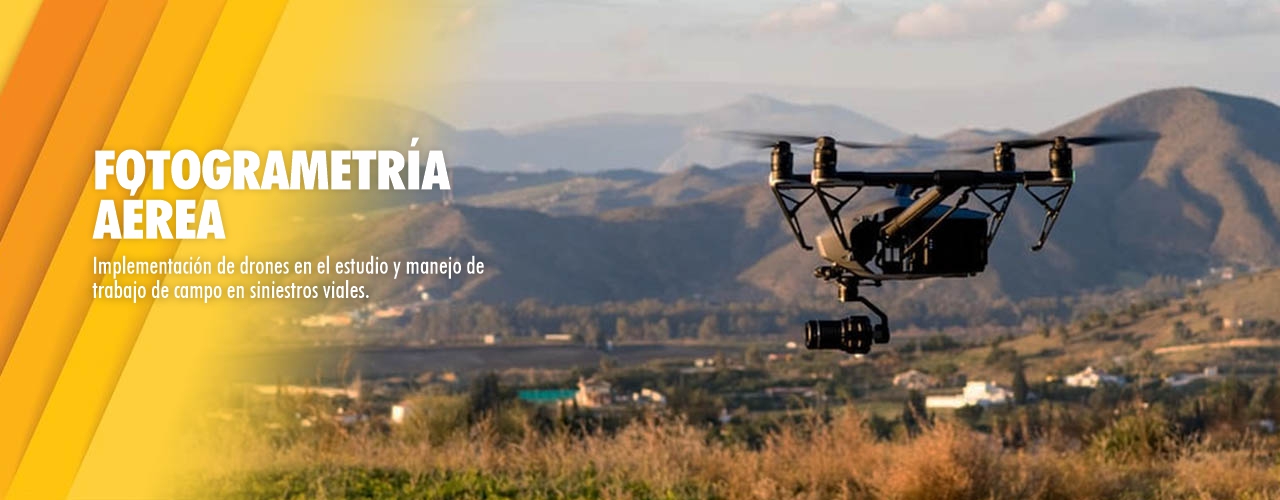 Fotogrametria aerea con drones