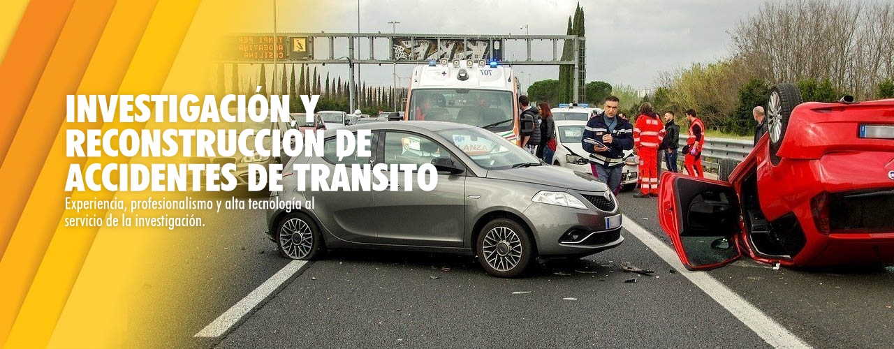 Investigacion y reconstruccion de accidentes de transito